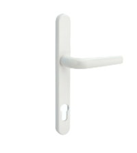 white door handle